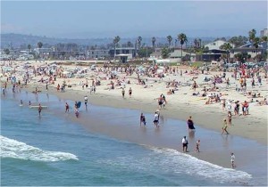 People love the beach.